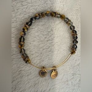Alex and Ani Mixed Metal Color Beaded Bracelet